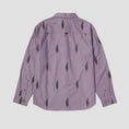 Load image into Gallery viewer, HUF Larkin Embroidered Work Shirt Dust Purple
