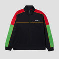 Load image into Gallery viewer, HUF Lexington Track Jacket Black
