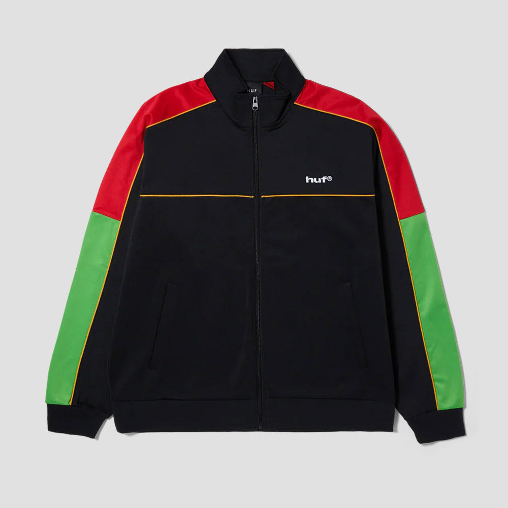 HUF Lexington Track Jacket Black
