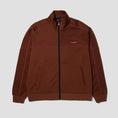 Load image into Gallery viewer, HUF Lexington Track Jacket Rich Brown
