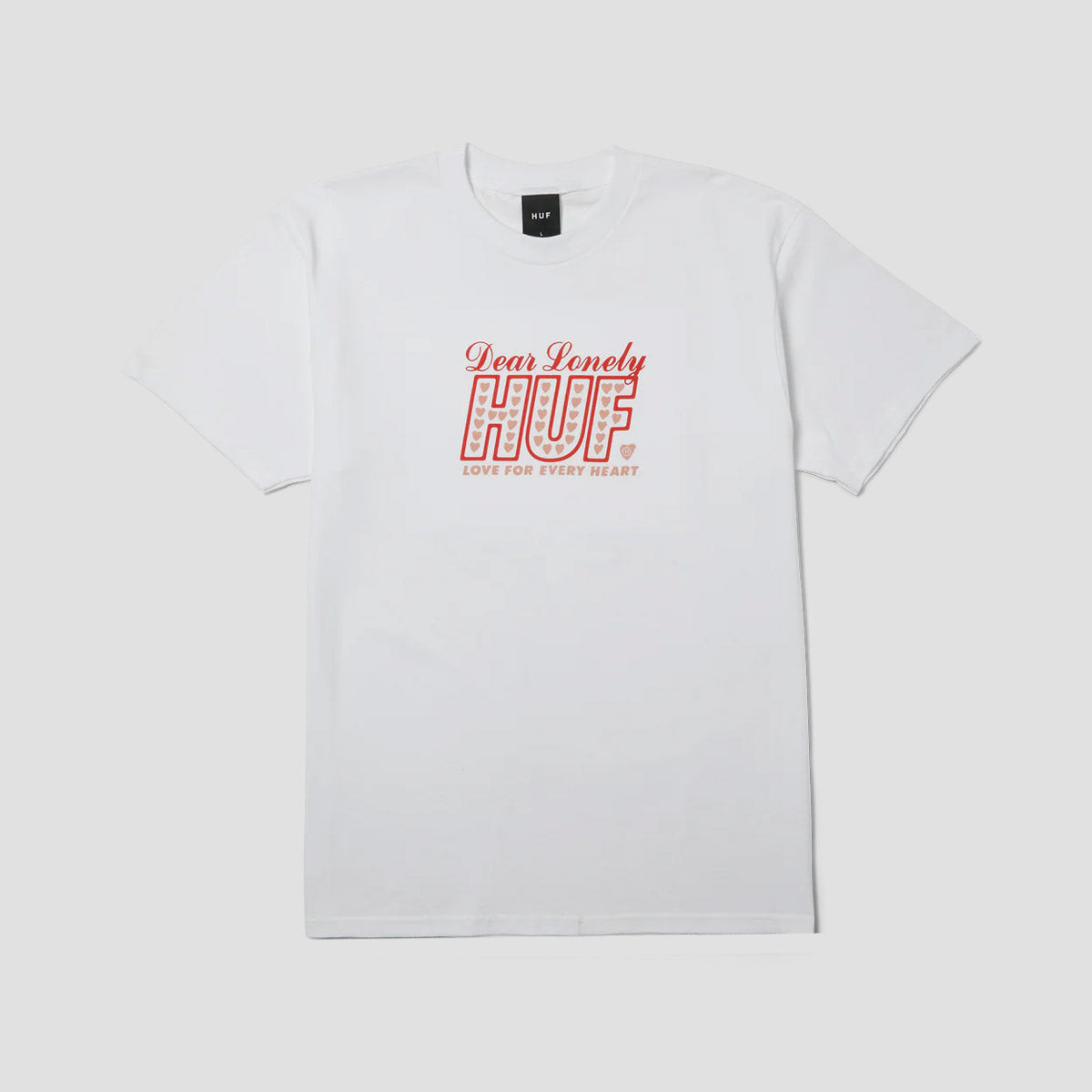 HUF Lonely Hearts T-Shirt White