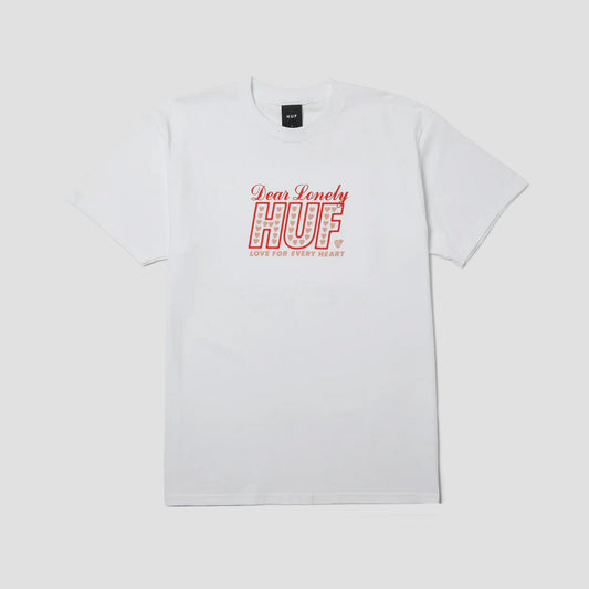 HUF Lonely Hearts T-Shirt White