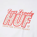 Load image into Gallery viewer, HUF Lonely Hearts T-Shirt White
