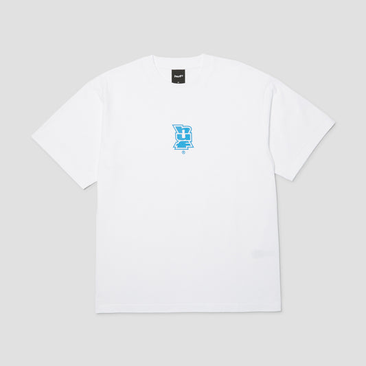 HUF Megablast Core T-Shirt White / Blue