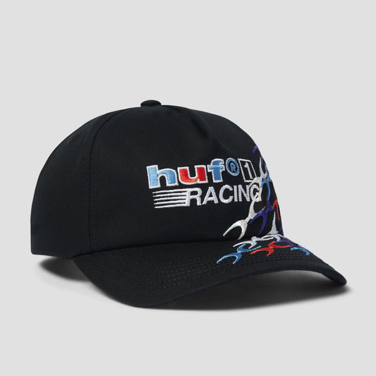 HUF One Racing 5 Panel Hat Black