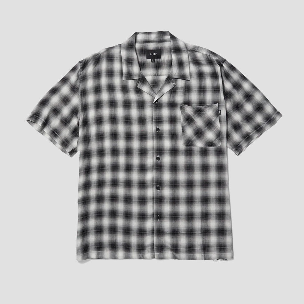 HUF Ombre Shortsleeve Work Shirt Black
