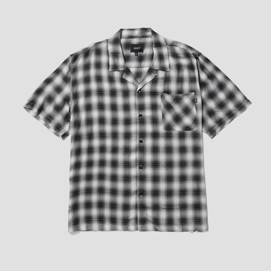 HUF Ombre Shortsleeve Work Shirt Black