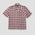 Load image into Gallery viewer, HUF Ombre Shortsleeve Work Shirt Crimson
