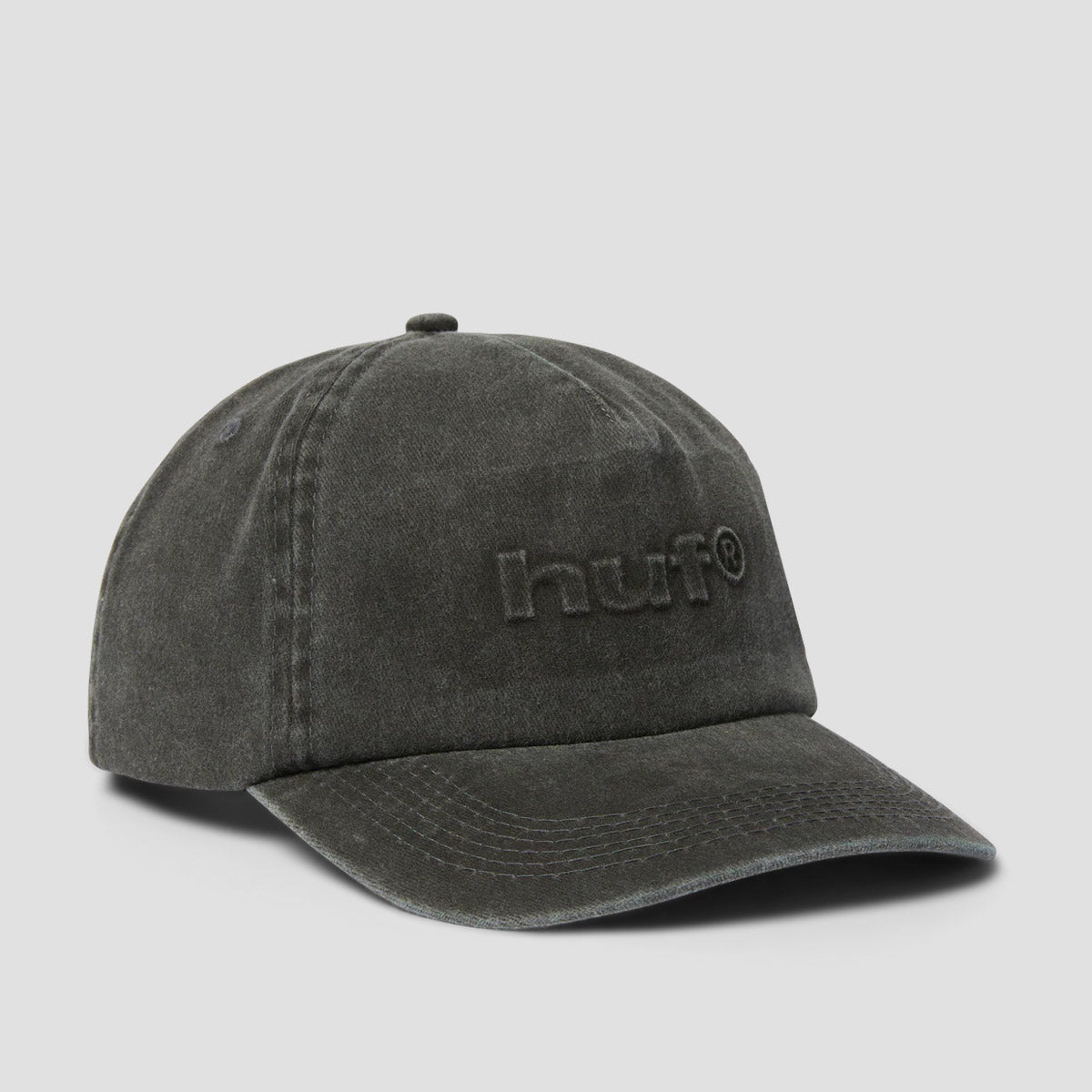 HUF Pacific Wash 5 Panel Hat Black