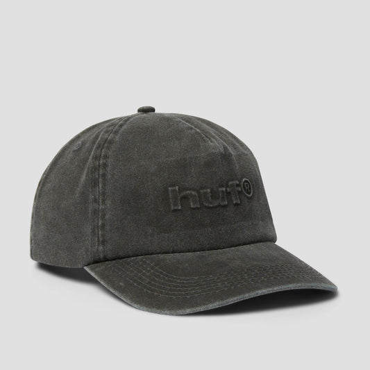 HUF Pacific Wash 5 Panel Hat Black
