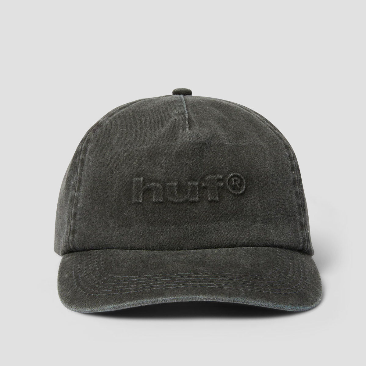 HUF Pacific Wash 5 Panel Hat Black
