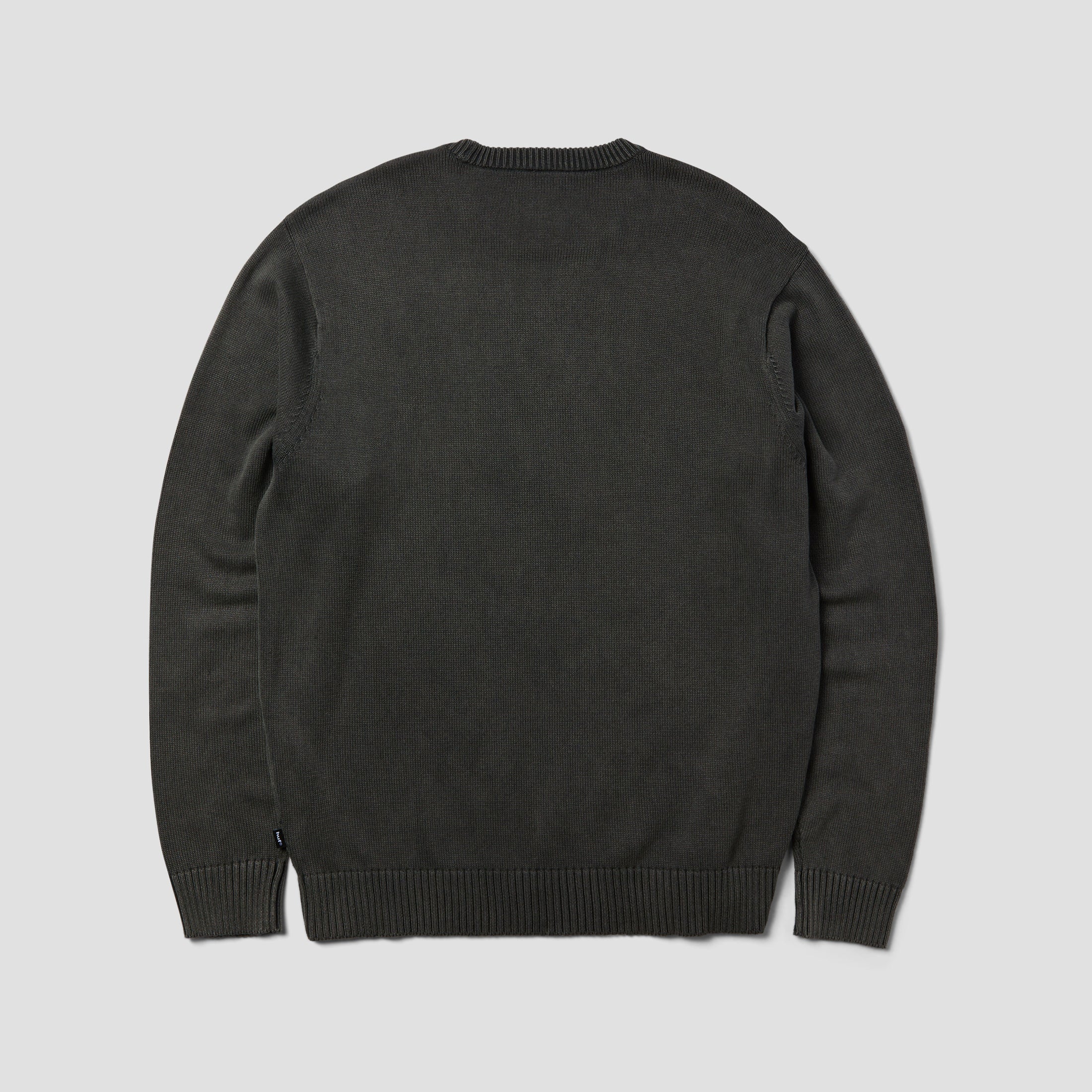 HUF Pacific Wash Embossed Crewneck Black