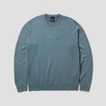 Load image into Gallery viewer, HUF Pacific Wash Embossed Crewneck Blue
