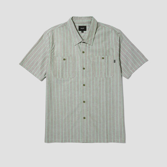 HUF Parker Shortsleeve Work Shirt Dried Herb