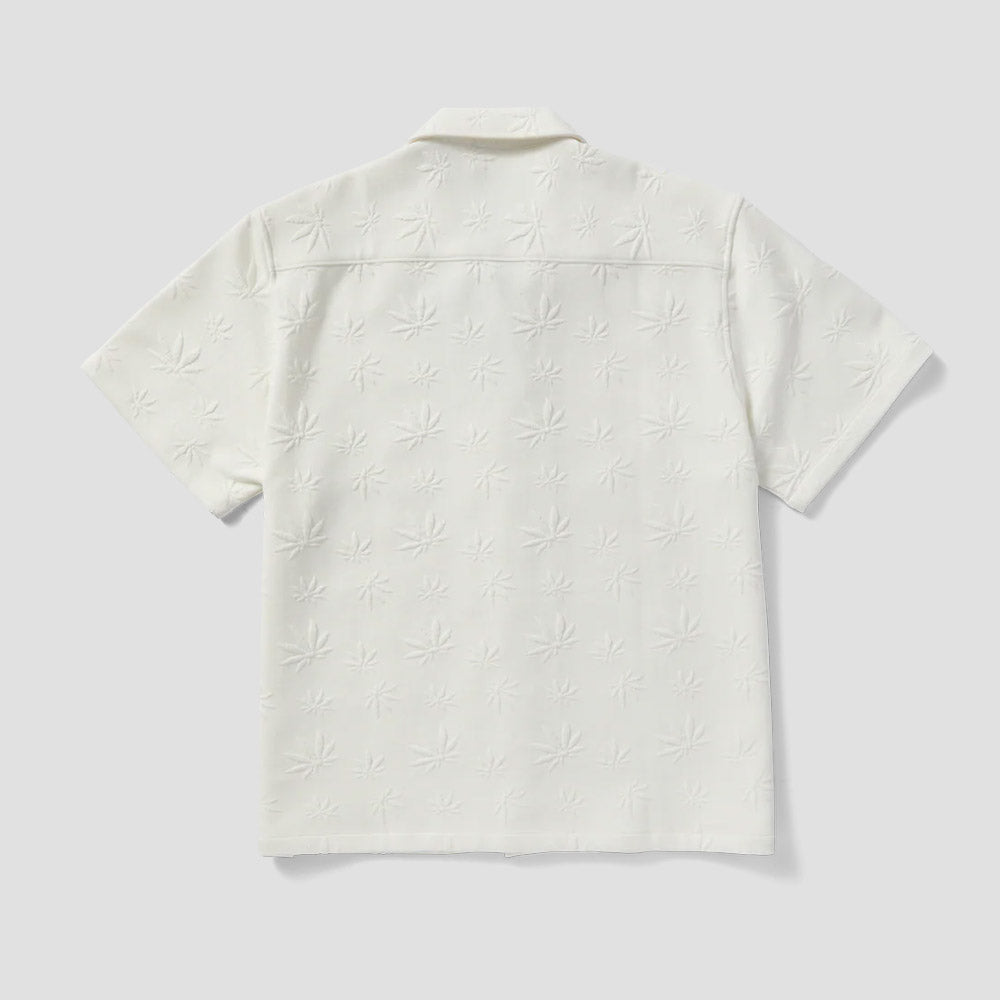 HUF Plantlife Jacquard Shirt White