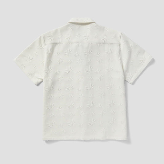 HUF Plantlife Jacquard Shirt White