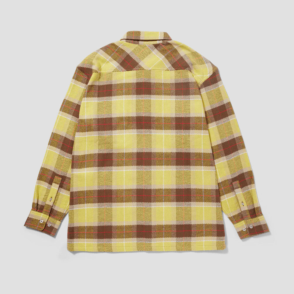 HUF Prescott Flannel Shirt Yellow