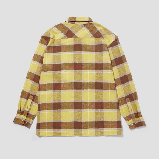 HUF Prescott Flannel Shirt Yellow