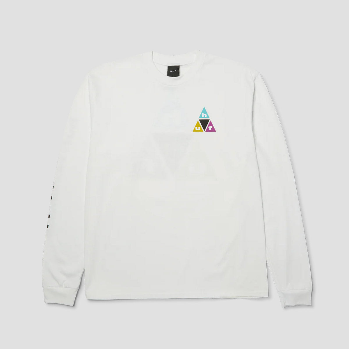 HUF Prism TT Longsleeve T-Shirt White