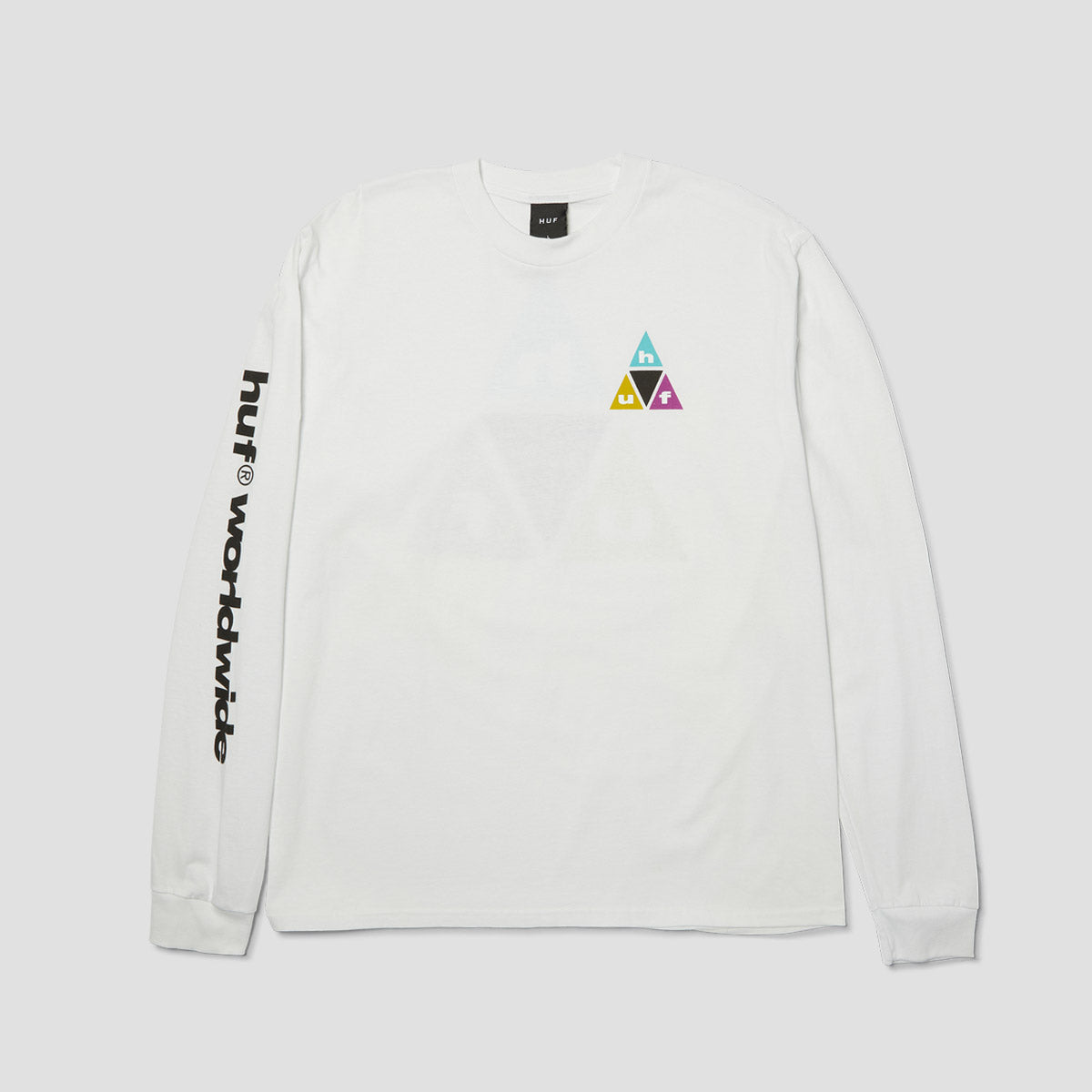HUF Prism TT Longsleeve T-Shirt White