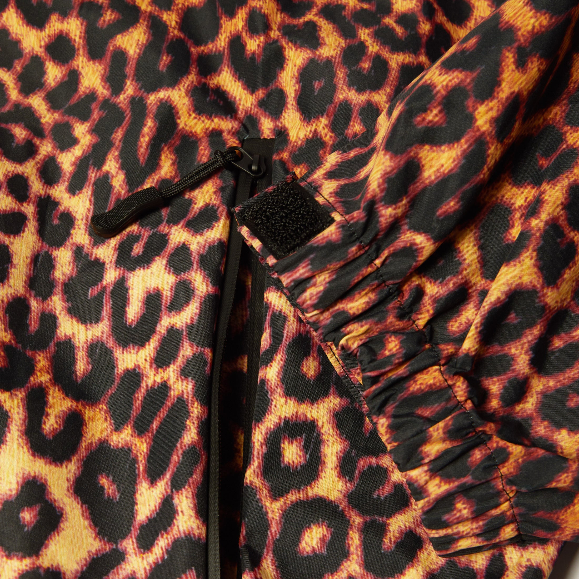 HUF Rainier Printed Shell Jacket Brown