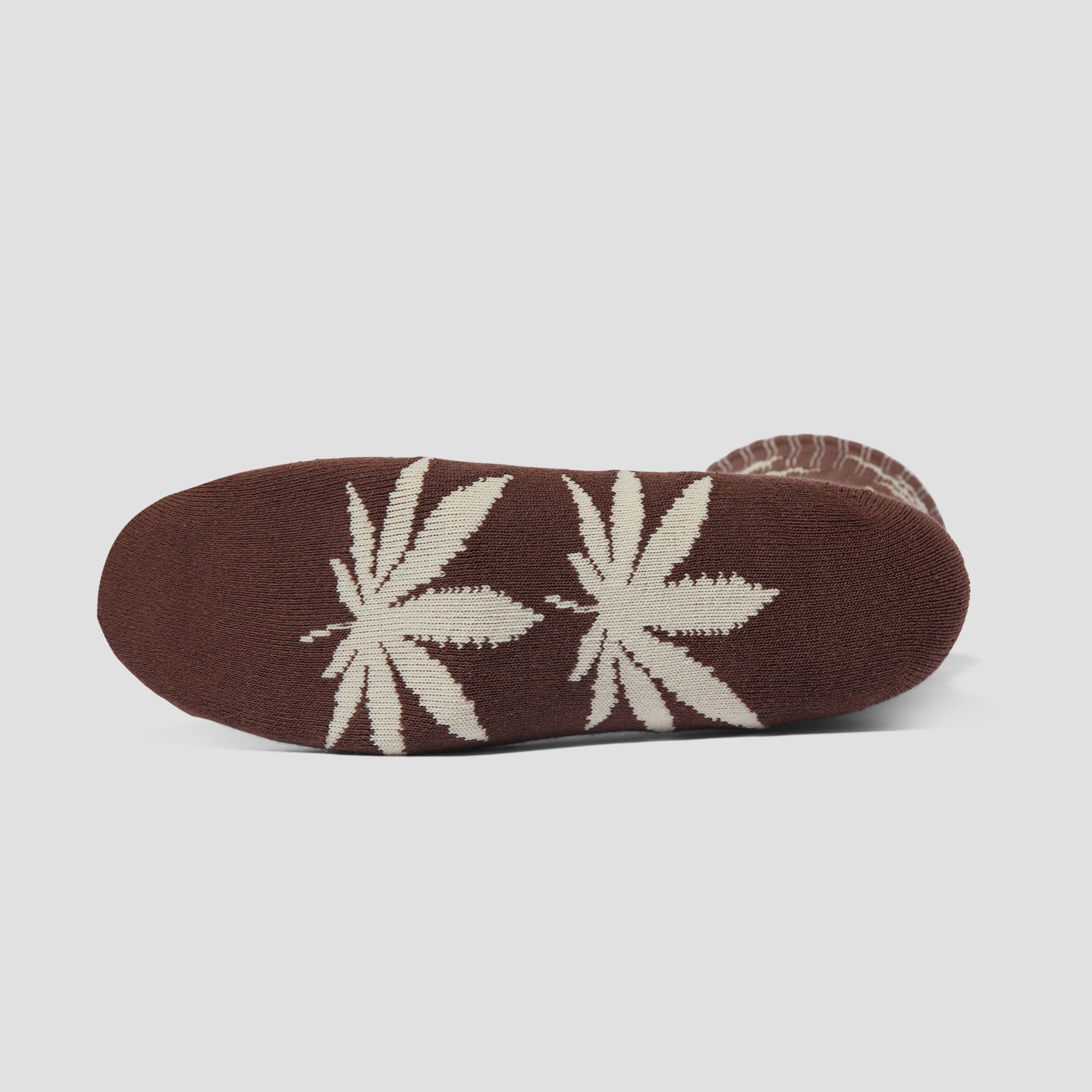 HUF Set Plantlife Sock Brown