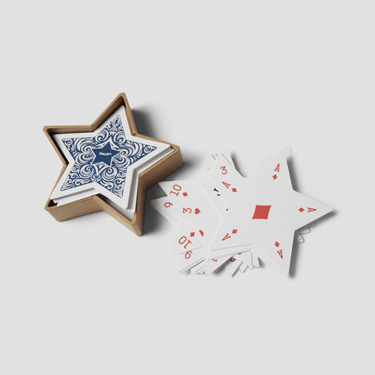 HUF Star Shaped Playing Cards Multi