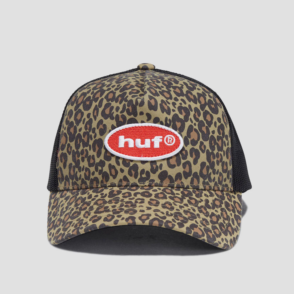 HUF Safari Trucker Leopard