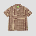 Load image into Gallery viewer, HUF Scarf Shortsleeve Resort Top Tan
