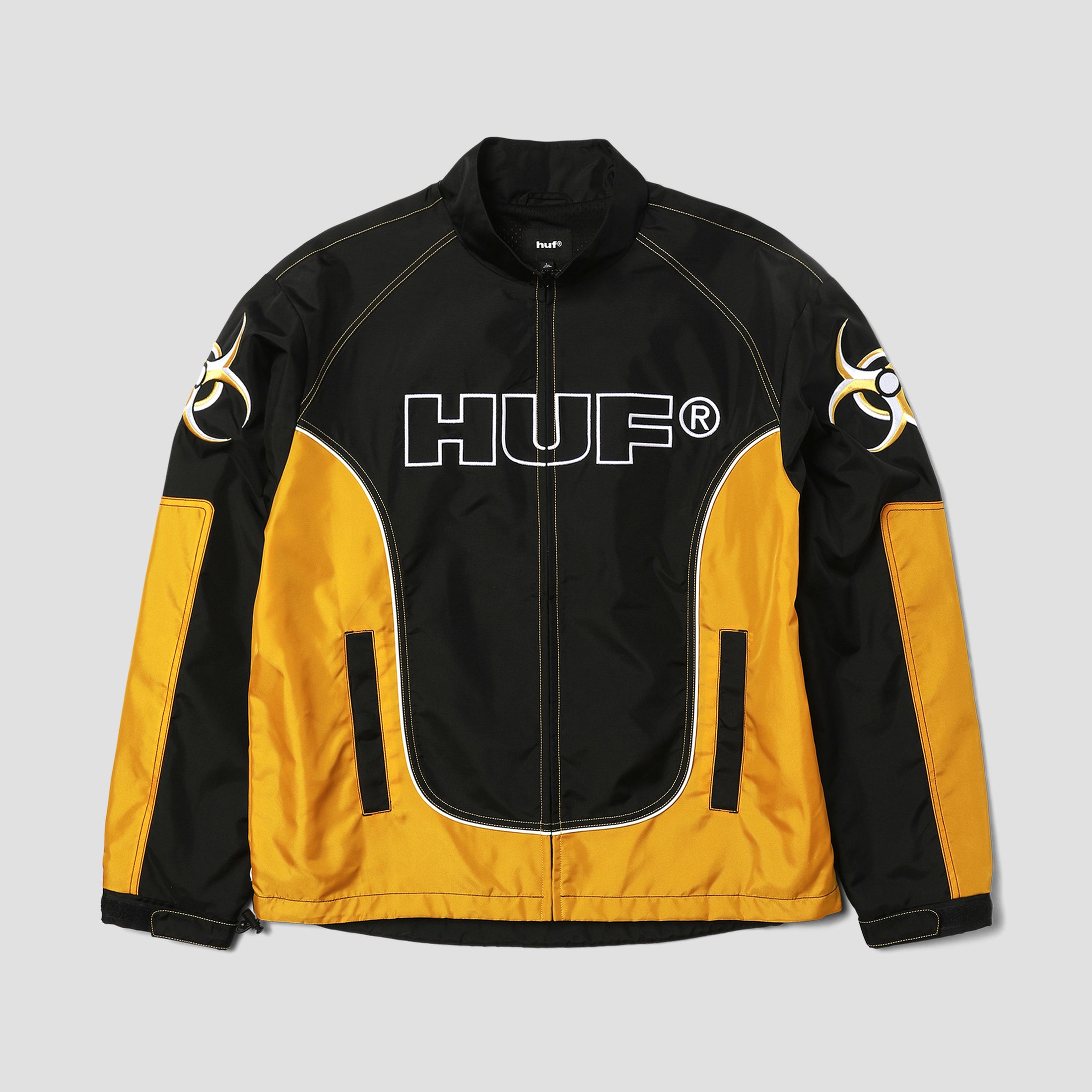 HUF Sector Jacket Black / Yellow