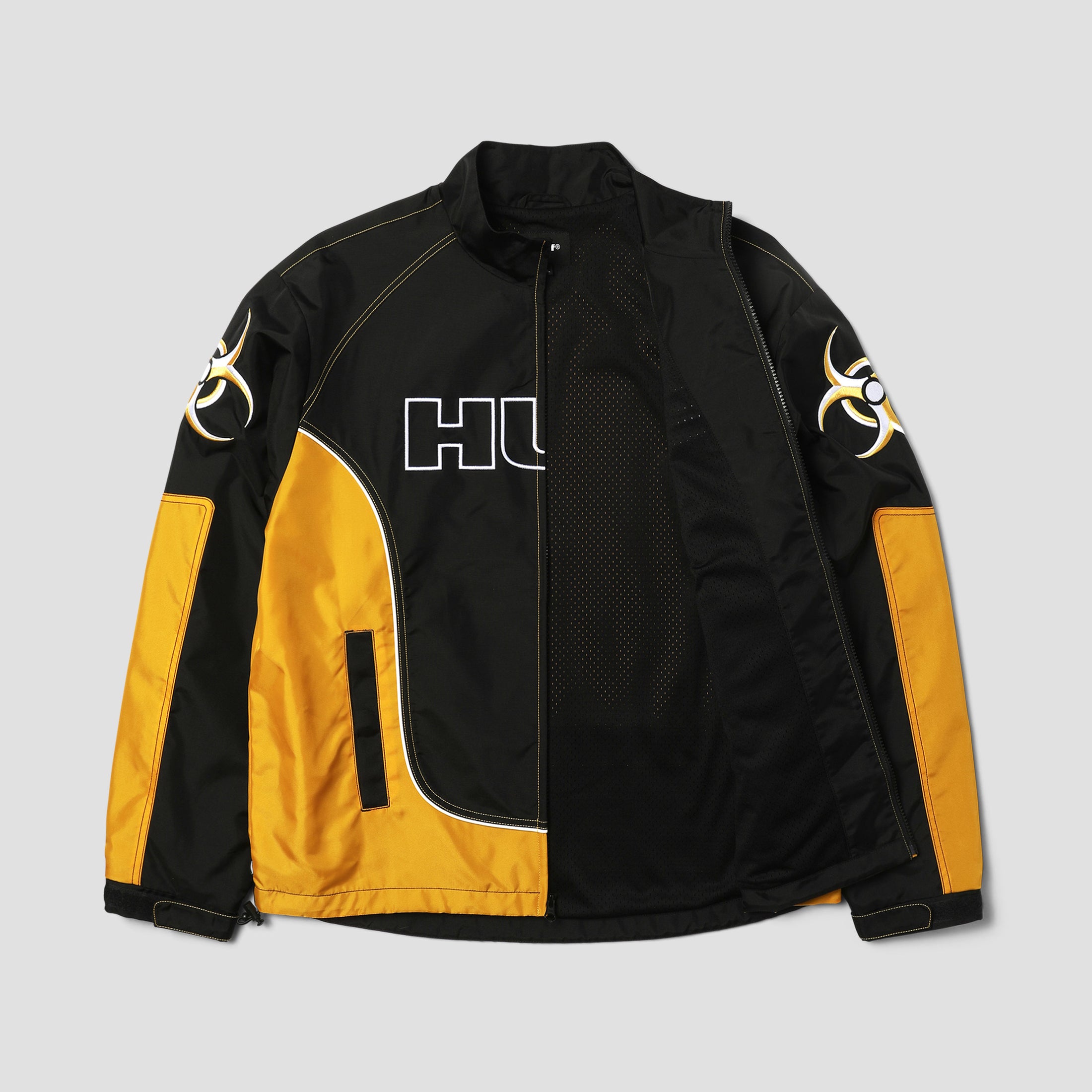 HUF Sector Jacket Black / Yellow