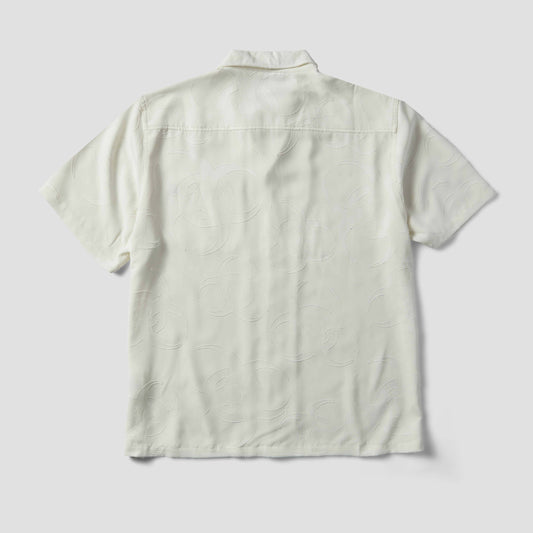 HUF Sector Jacquard Shortsleeve Shirt Bleach