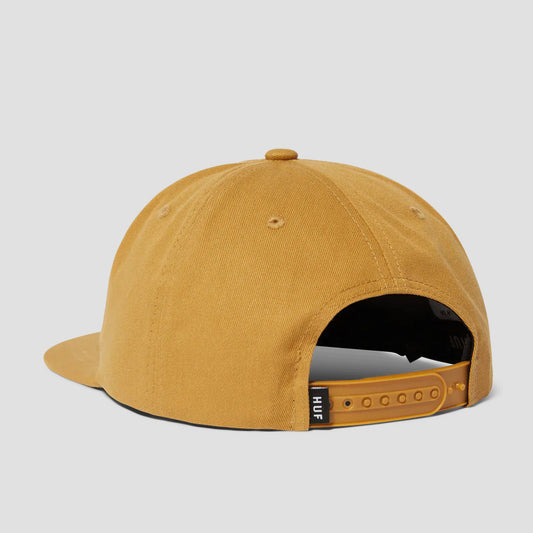 HUF Set Box Snapback Hat Khaki