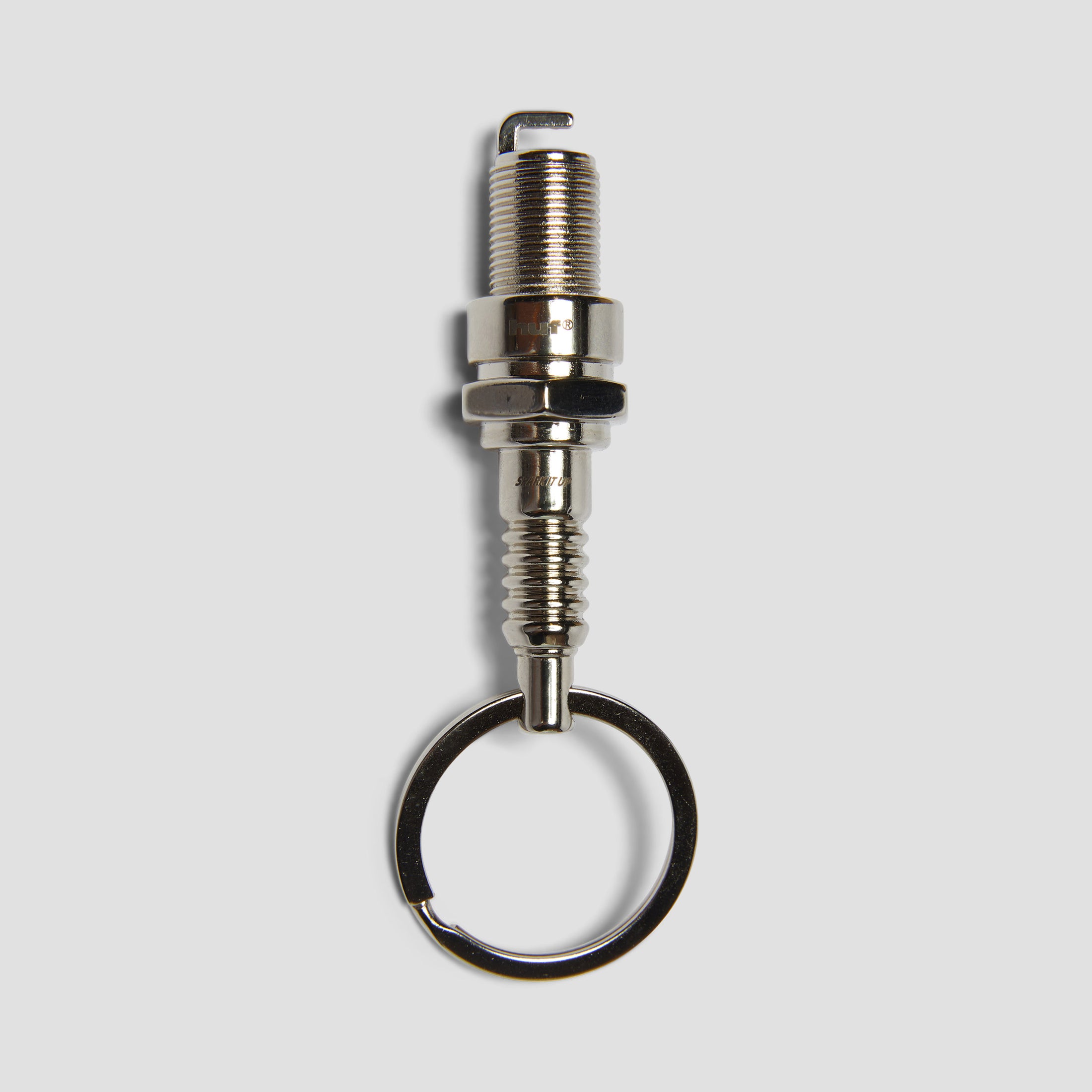 HUF Spark It Up Keychain Silver