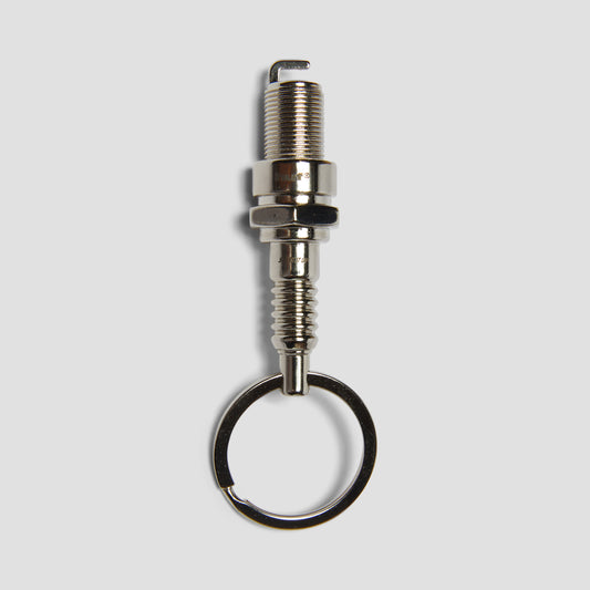 HUF Spark It Up Keychain Silver