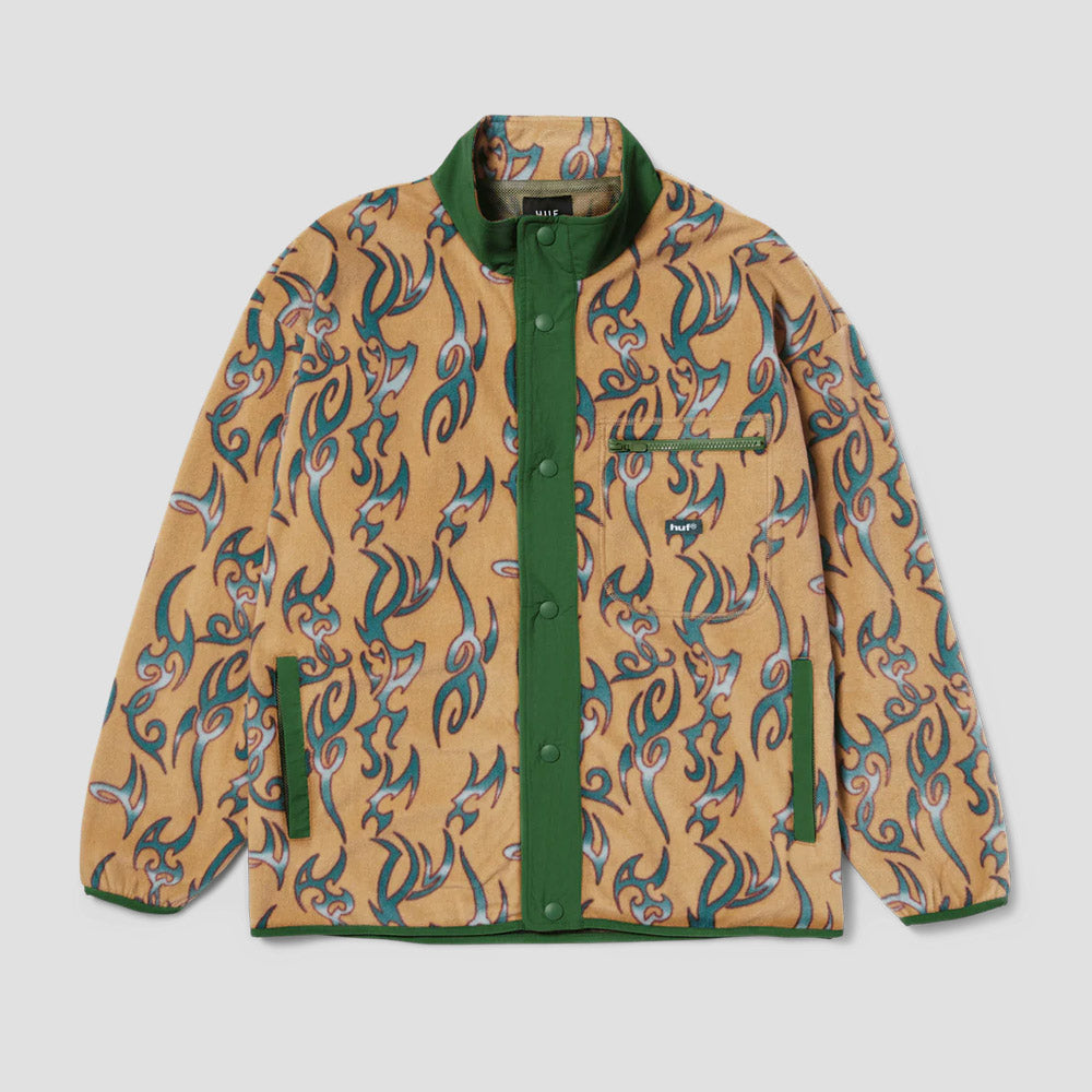 HUF Static Polar Fleece Oatmeal