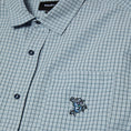 Load image into Gallery viewer, HUF Stuck On You Shortsleeve Plaid Shirt Ice Blue
