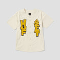 Load image into Gallery viewer, HUF Team Baseball Jersey Bone
