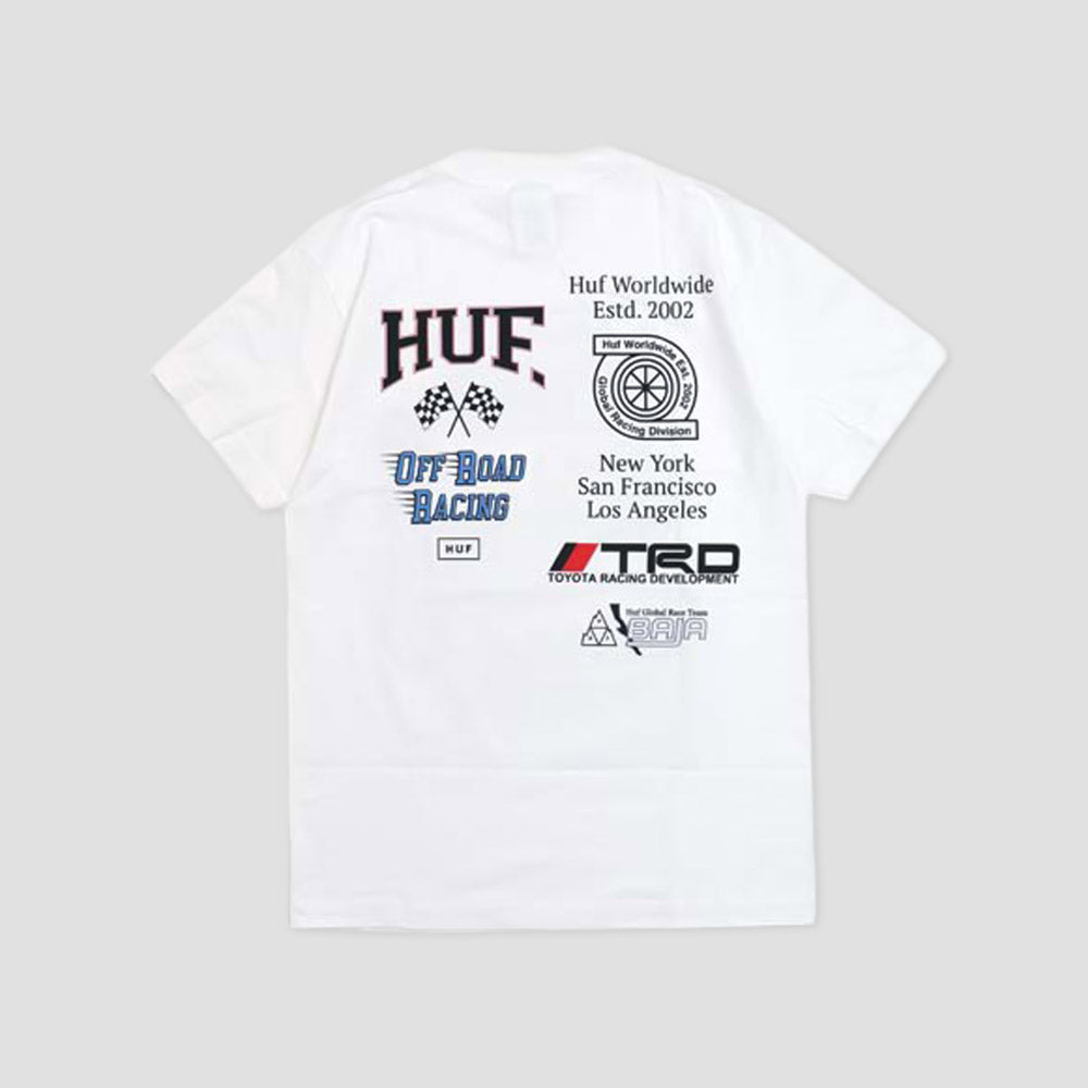 HUF Toyota Racing T-Shirt White