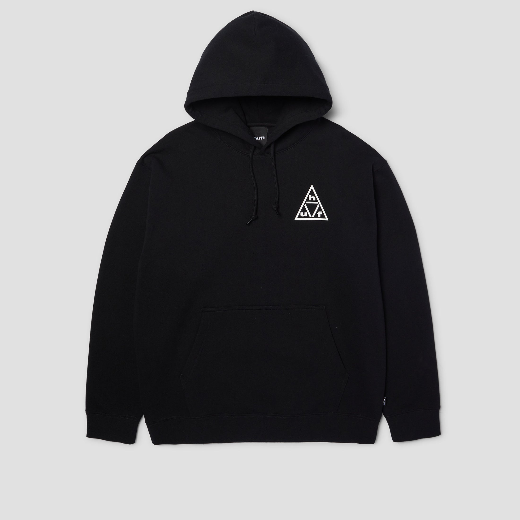 HUF Triple Triangle Pullover Hoodie Black / White