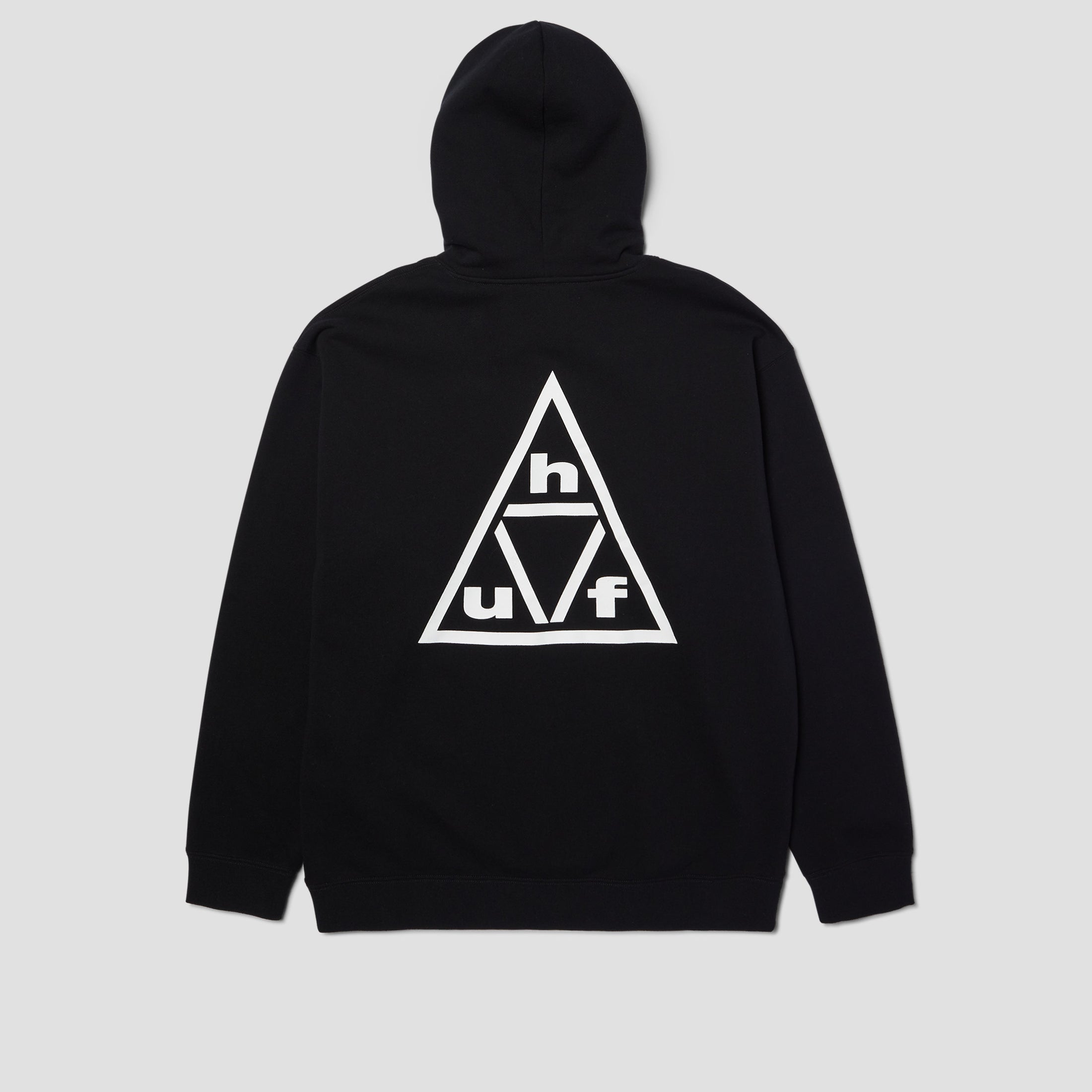 HUF Triple Triangle Pullover Hoodie Black / White