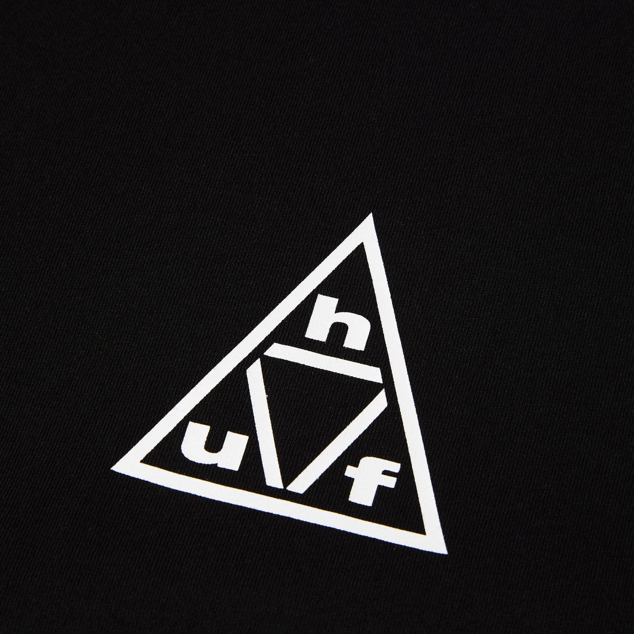HUF Triple Triangle T-Shirt Black / White
