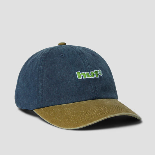 HUF Two Tone 89 Washed 6 Panel Hat Navy