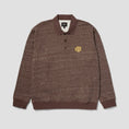 Load image into Gallery viewer, HUF Winston Polo Fleece Coffee
