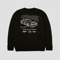 Load image into Gallery viewer, HUF x GReddy Retro Mod Crew Black
