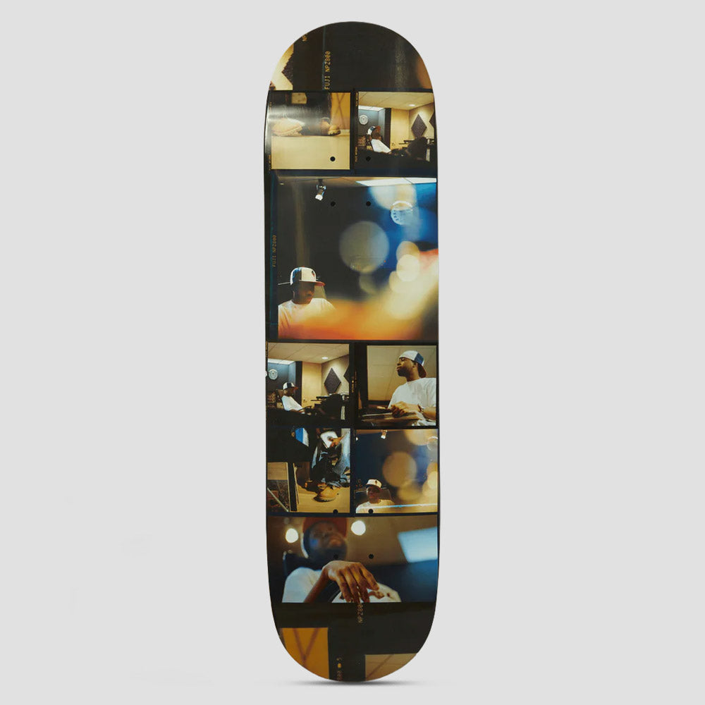 HUF X J Dilla 8.25 Studio Skateboard Deck Multi
