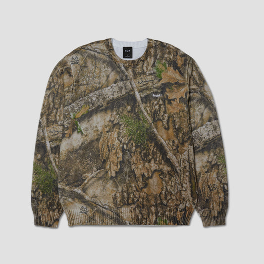 HUF X Realtree Crew Sweater Camo