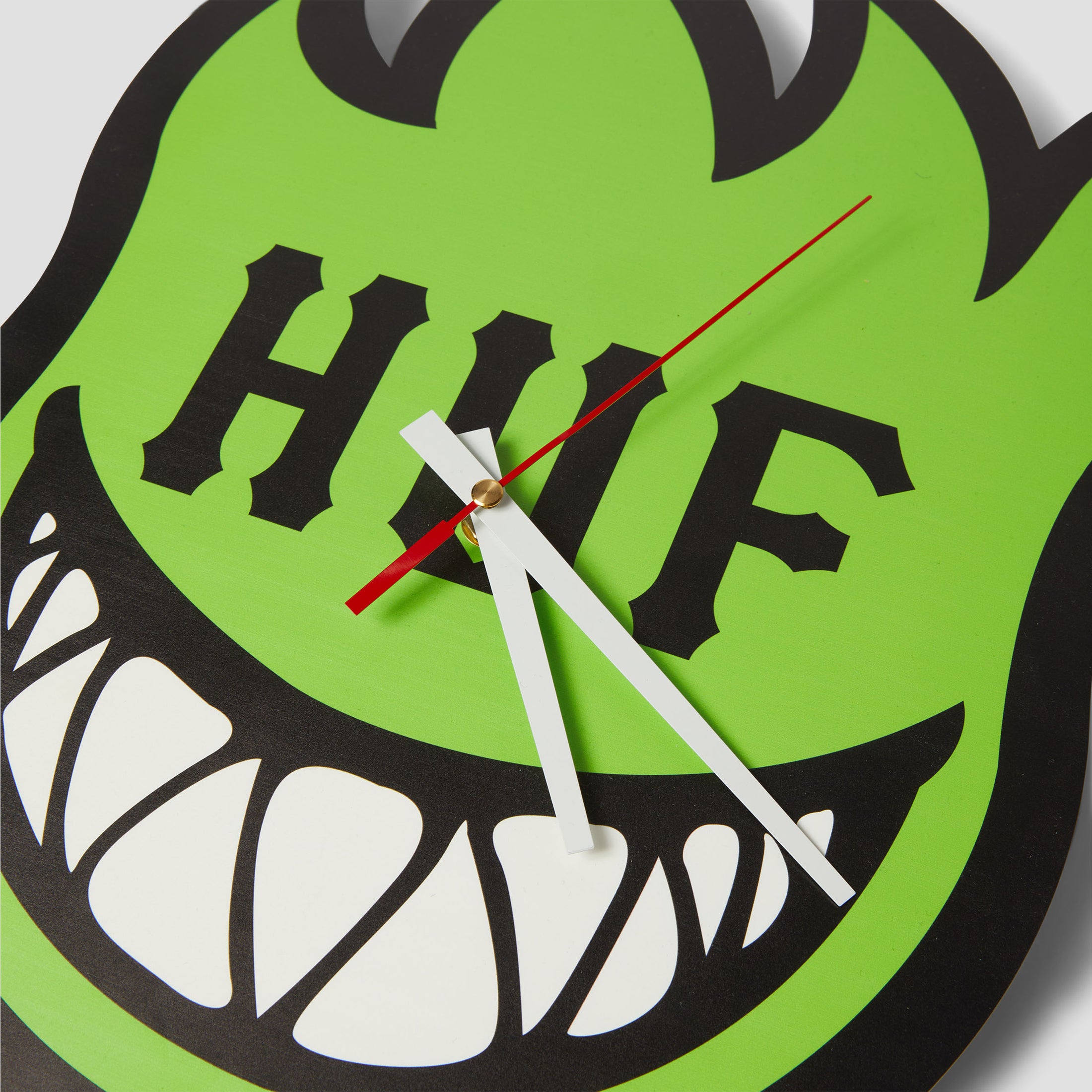 HUF x Spitfire Bighead Clock HUF Green