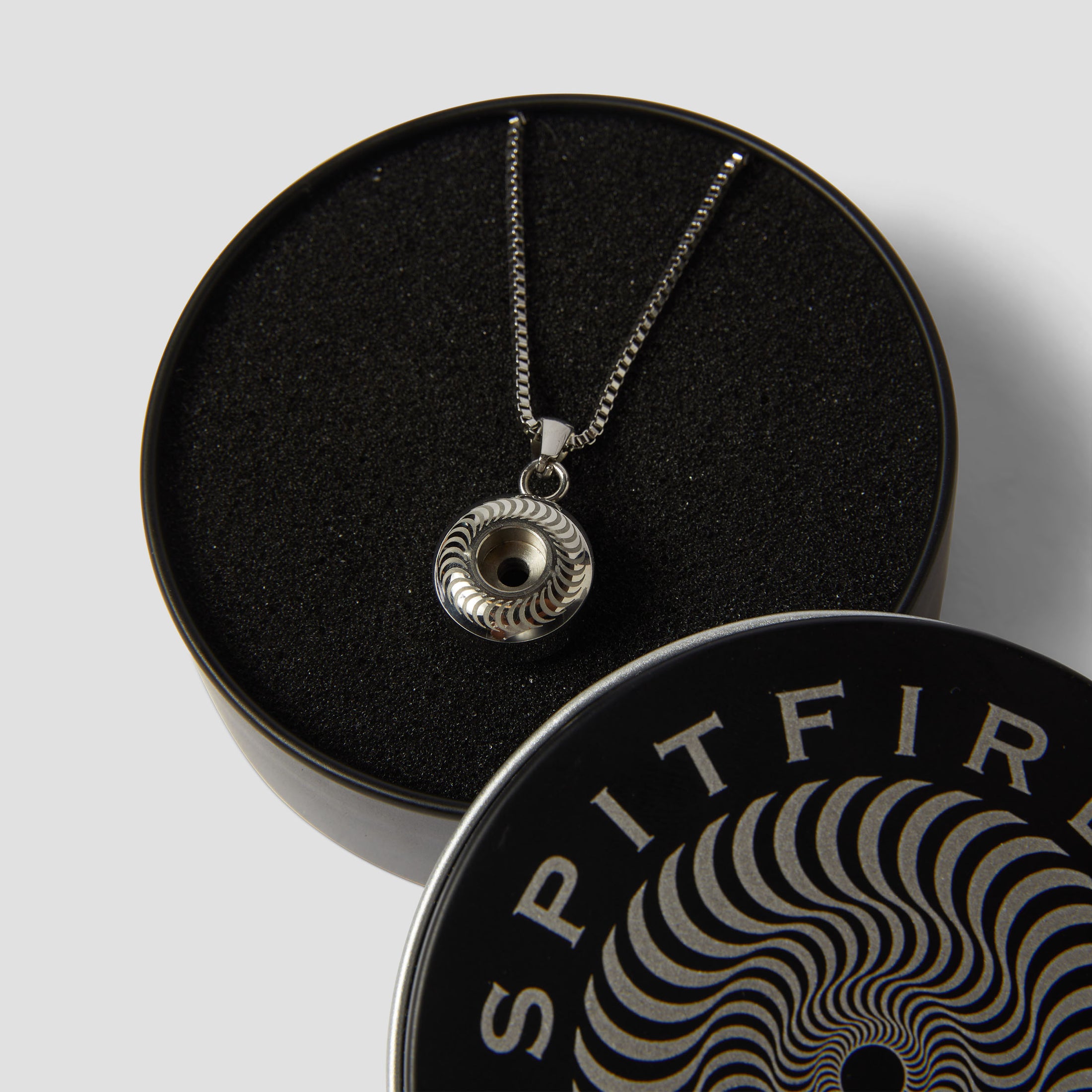 HUF x Spitfire Classic Pendant Silver