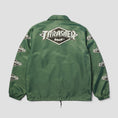 Load image into Gallery viewer, HUF x Thrasher Logo Jacket Forest Green
